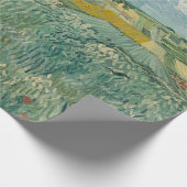 ヴィンテージバンゴッホ平野Auvers With Rain Cloud ラッピングペーパー (角)