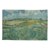 ヴィンテージバンゴッホ平野Auvers With Rain Cloud 枕カバー (裏面-左)