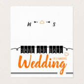 ヴィンテージバンティング、写真の日付カードの保存 名刺 (外部フラット)