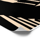 ヴィンテージバンドのポスター：クールデザイン ポスター (角)