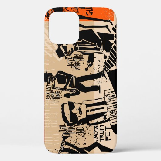 ヴィンテージバンドのポスター:クールデザイン Case-Mate iPhoneケース (裏面)