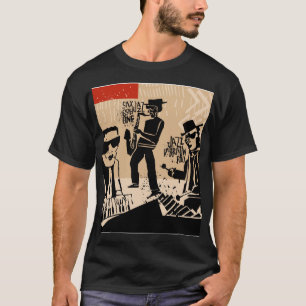 ヴィンテージバンドのポスター:クールデザイン Tシャツ
