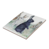 ヴィンテージバンニー、ハッピーイースター タイル (側面)