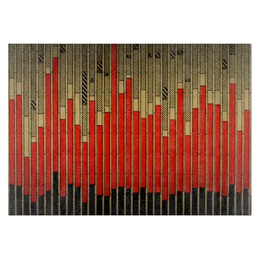 ヴィンテージバーグラフ カッティングボード (正面)