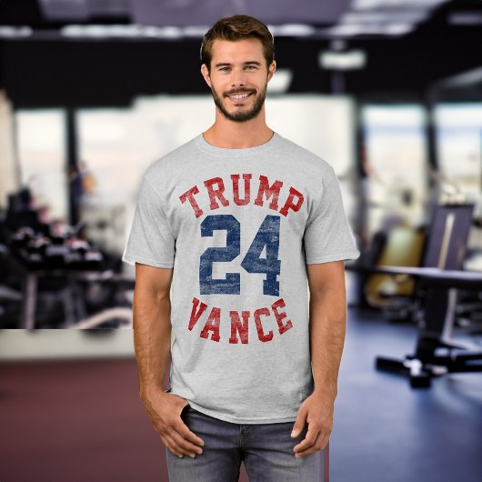 ヴィンテージバーシティトランプヴァンス2024 Tシャツ