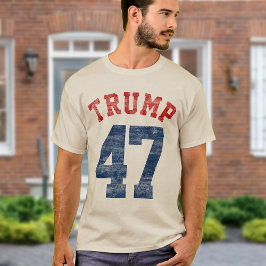 ヴィンテージバーシティドナルド・トランプ第47代大統領2024 Tシャツ