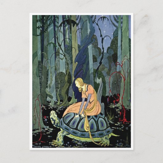 ヴィンテージバージニアスターレットプリンセスライドトルトーズ ポストカード (正面)