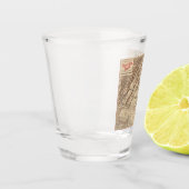 ヴィンテージバージニア南北戦争バトルフィールドマップ, 1895 ショットグラス (左)