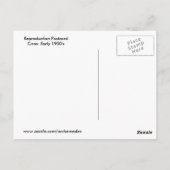 ヴィンテージバージニア軍隊研究所 ポストカード (裏面)