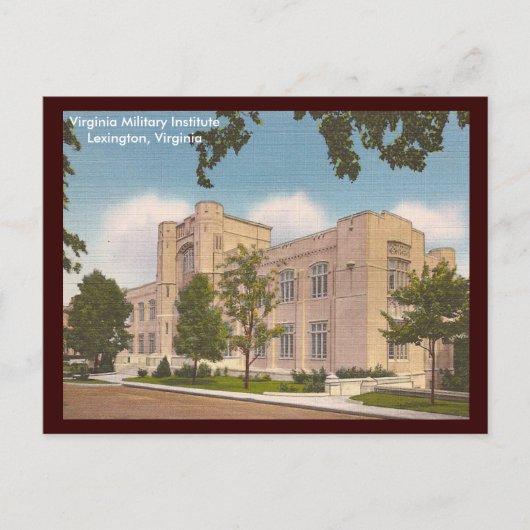 ヴィンテージバージニア軍隊研究所 ポストカード (正面)