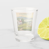 ヴィンテージバージニア ショットグラス (裏面)