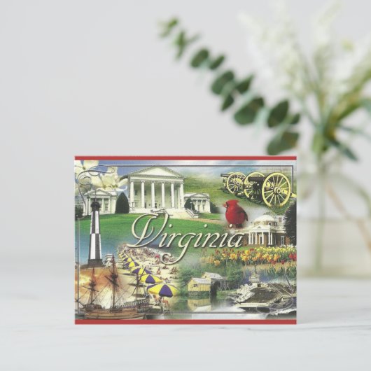 ヴィンテージバージニア ポストカード (スタンド正面)