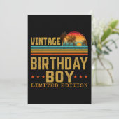 ヴィンテージバースデー限定版 招待状 (スタンド正面)