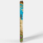 ヴィンテージバーズバードケージさくらんぼブロッサムダマスク Case-Mate iPhoneケース (裏面 / 右)