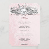 ヴィンテージバーズピンクミュージカルス結婚クロールのメニュー メニュー (裏面)