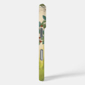 ヴィンテージバードさくらんぼツリーモノグラムiPhone Case-Mate iPhoneケース (裏面 / 右)