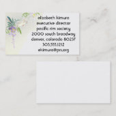 ヴィンテージバードアジアスタイル名刺 名刺 (正面/裏面)