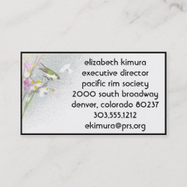 ヴィンテージバードアジアスタイル名刺 名刺