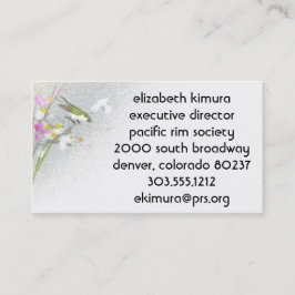 ヴィンテージバードアジアスタイル名刺 名刺