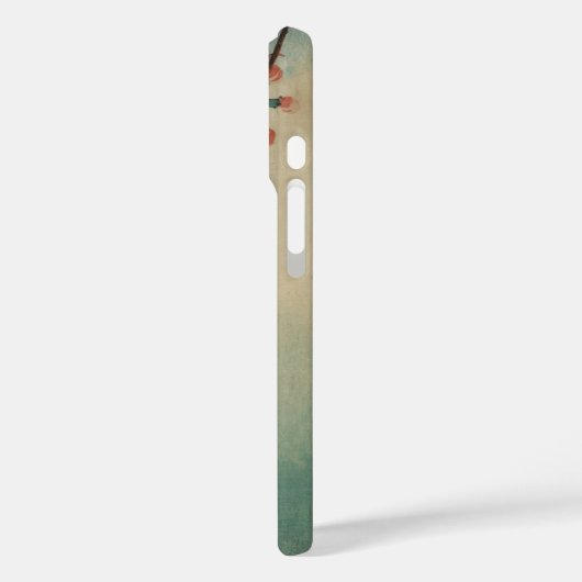 ヴィンテージバードアンドブロッサムイラストレーションモノグラム Case-Mate iPhoneケース (裏面 / 左)