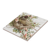 ヴィンテージバードインネストアニマルプリント タイル (側面)