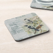 ヴィンテージバードエフェメラデクページ コースター (左側)