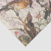 ヴィンテージバードエフェラティッシュペーパー | デコページ 薄葉紙 (詳細)