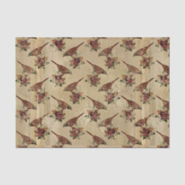 ヴィンテージバードエフエマデクページティッシュペーパー 薄葉紙