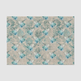 ヴィンテージバードエフエマデクページティッシュペーパー 薄葉紙