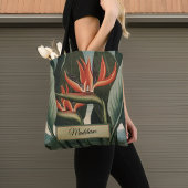 ヴィンテージバードオブパラダイステンプルオブフローラモノグラム トートバッグ