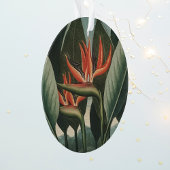 ヴィンテージバードオブパラダイスボタニカルテンプルオブフローラ オーナメント