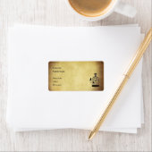 ヴィンテージバードケージの切手。 ラベル (インサイチュ)