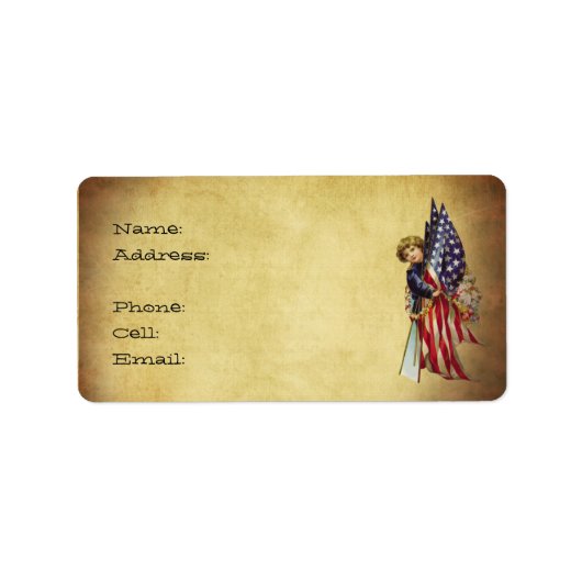 ヴィンテージバードケージの切手。 ラベル (正面)