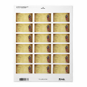 ヴィンテージバードケージの切手。 ラベル (フルシート)