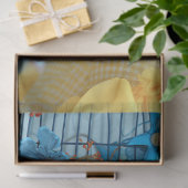 ヴィンテージバードケージハットフローラ分離 薄葉紙 (ギフト)