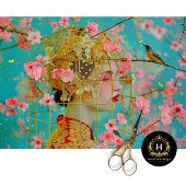 ヴィンテージバードケージハットフローラ分離 薄葉紙