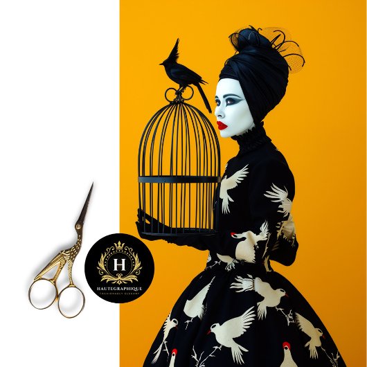 ヴィンテージバードケージハットフローラ分離 薄葉紙