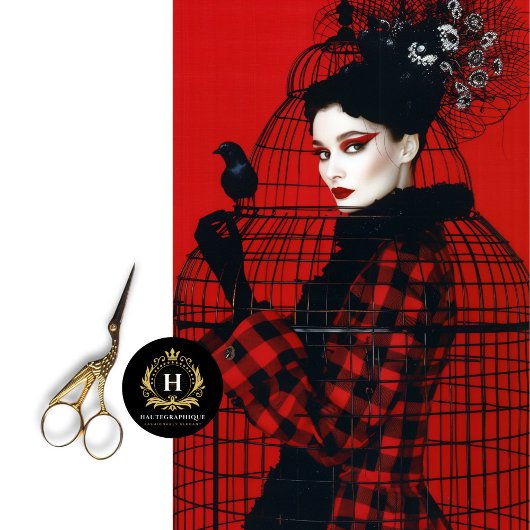 ヴィンテージバードケージハットフローラ分離 薄葉紙