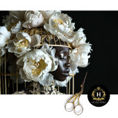 ヴィンテージバードケージハットフローラ分離 薄葉紙