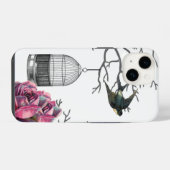 ヴィンテージバードケージバラスワローケース iPhoneケース (裏面横)