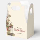 ヴィンテージバードケージブライダルシャワーお気に入りボックス フェイバーボックス (オープン)