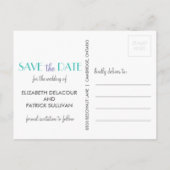 ヴィンテージバードケージ&フラワーポストカードを保存 案内ポストカード (裏面)