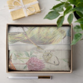 ヴィンテージバードシリーズデザイン4 薄葉紙 (ギフト)