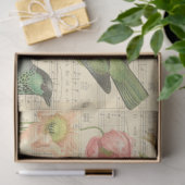 ヴィンテージバードシリーズデザイン5 薄葉紙 (ギフト)