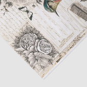 ヴィンテージバードライトデコップページ 薄葉紙 (詳細)