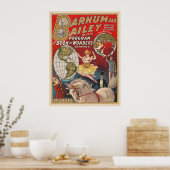 ヴィンテージバーナムとベイリープログラムカバー ポスター (キッチン)