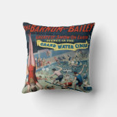 ヴィンテージバーナム&ベイリーサーカスポスター クッション (裏面)