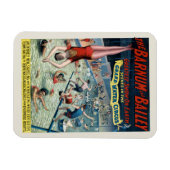 ヴィンテージバーナム&ベイリーサーカスポスター マグネット (横)