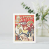 ヴィンテージバーナム&ベイリー広告リトグラフ ポストカード (スタンド正面)