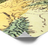 ヴィンテージバーノウ絵画ルプリント ポスター (角)